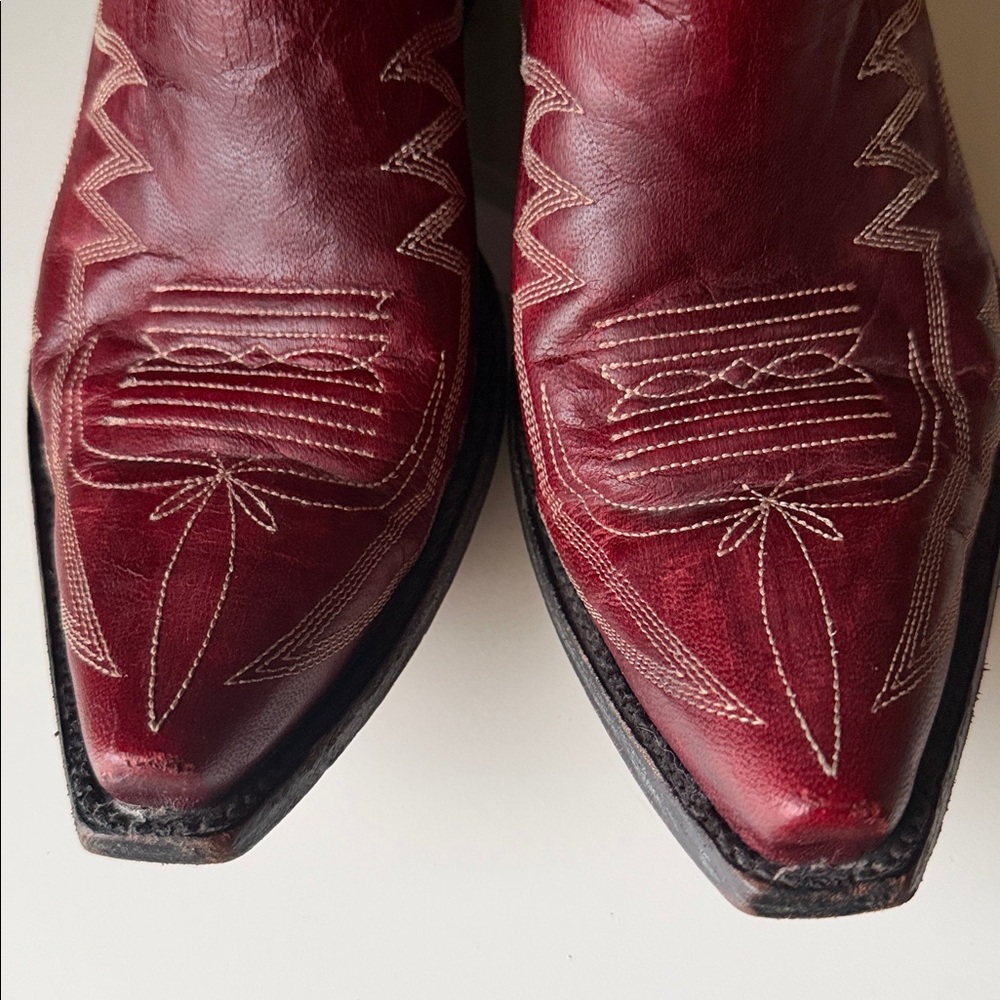 OLD GRINGO Cowboy Boots NEVADA Snip Toe Stitching Details Cowgirl Rodeo - Picture 13 of 17